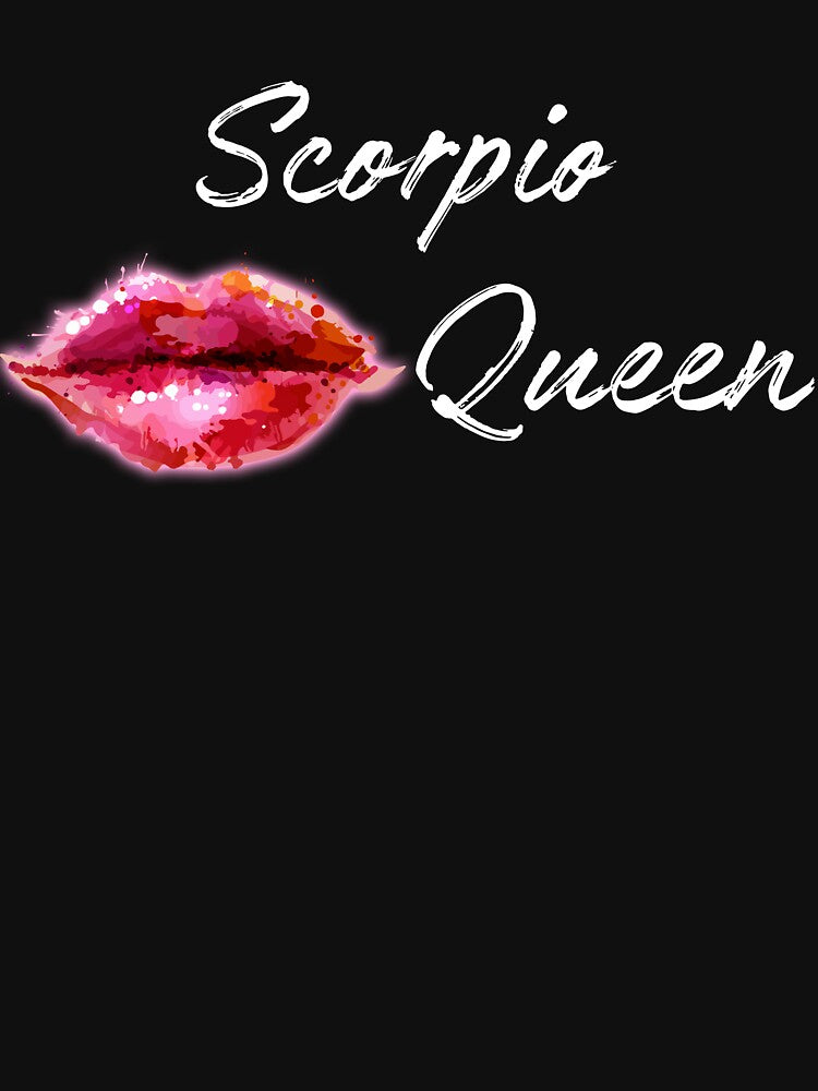 Scorpio Zodiac Birthday Lips Women by hoangtrongkhiem T-Shirts, Hoodie, Sweatshirt | BlankRebels.com (Image 3)