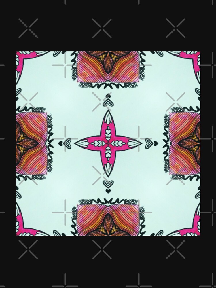 Geometric Watercolor and Ink by debutpagesart T-Shirts, Hoodie, Sweatshirt | BlankRebels.com (Image 3)