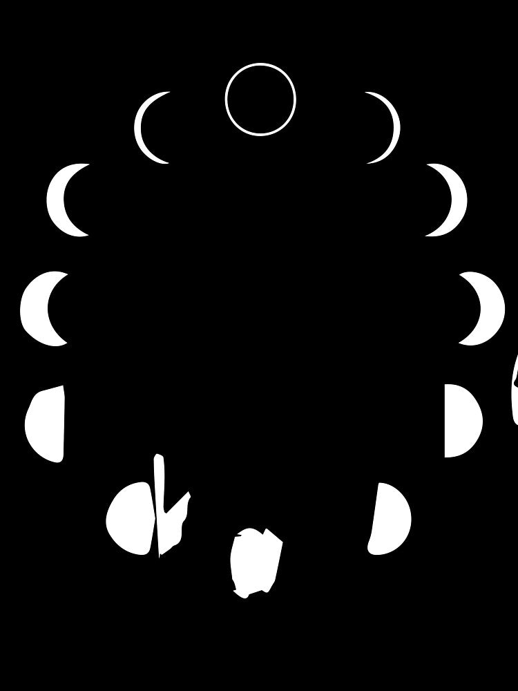 Moon Phase by WAISLYV T-Shirts, Hoodie, Sweatshirt | BlankRebels.com (Image 3)