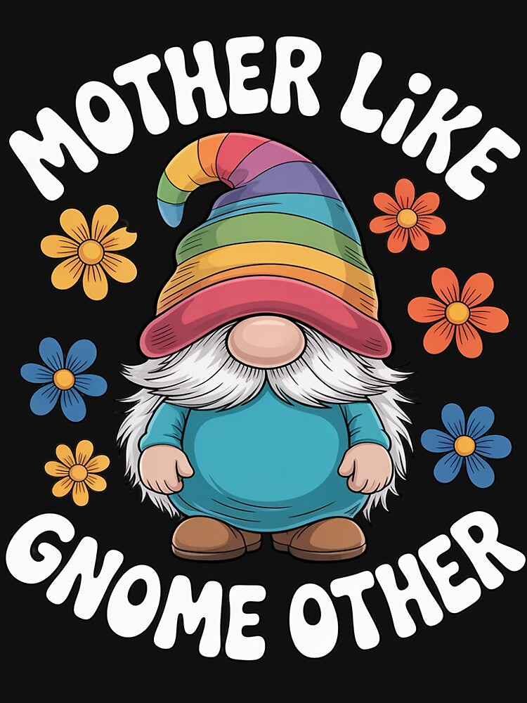 Hippie Grandma Gnome For Women Hippie Mom by Silicula T-Shirts, Hoodie, Sweatshirt | BlankRebels.com (Image 3)