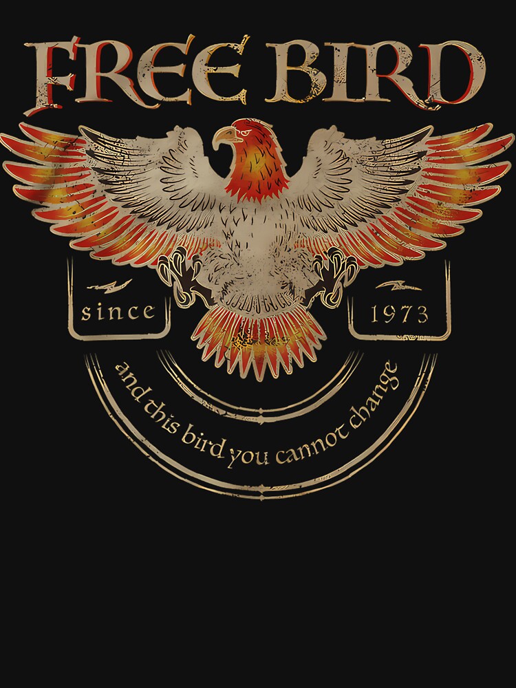 Lynyrd Skynyrd Free Bird Vintage by XavierLeblanc T-Shirts, Hoodie, Sweatshirt | BlankRebels.com (Image 3)