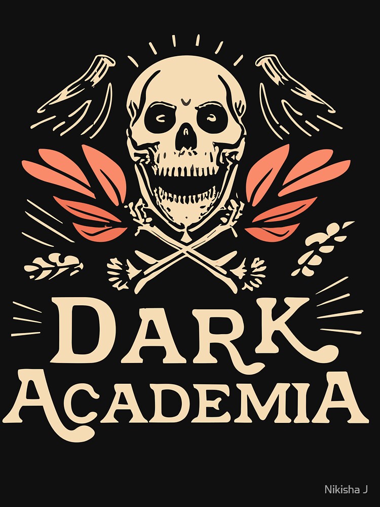 Dark Academia by Nikisha J T-Shirts, Hoodie, Sweatshirt | BlankRebels.com (Image 3)