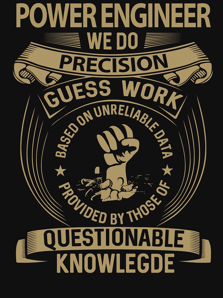 Power Engineer by Streanin T-Shirts, Hoodie, Sweatshirt | BlankRebels.com (Image 3)