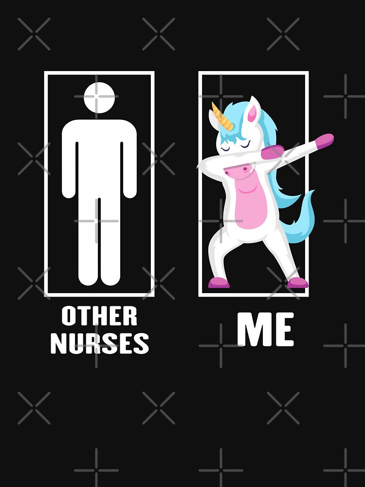 Funny Unicorn Dabbing Other nurse Me,Other nurse Me Funny Unicorn Dabbing, nurse Unicorn, nurse Dad Husband... (Image 3)