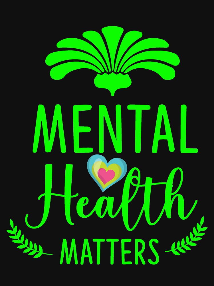 Mental Health Matters by CreativeBel T-Shirts, Hoodie, Sweatshirt | BlankRebels.com (Image 3)