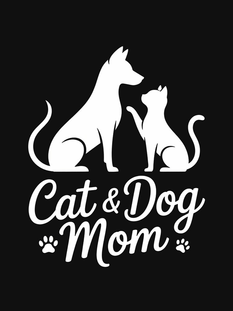 Cat and Dog Mom Pets Animal Lovers by LittleBO5