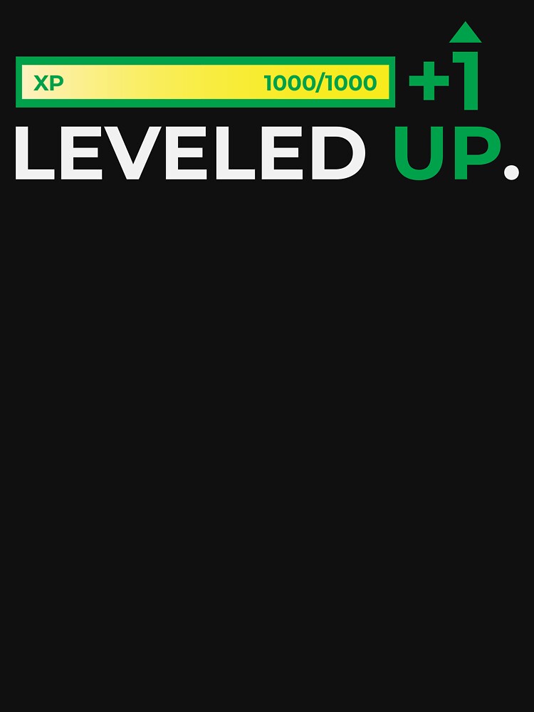 Leveled UP by FreshCorner T-Shirts, Hoodie, Sweatshirt | BlankRebels.com (Image 3)