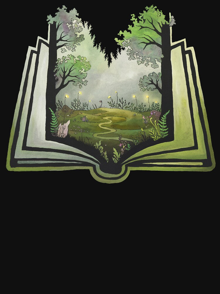 Book Aesthetic Green by AnstuStyles T-Shirts, Hoodie, Sweatshirt | BlankRebels.com (Image 3)