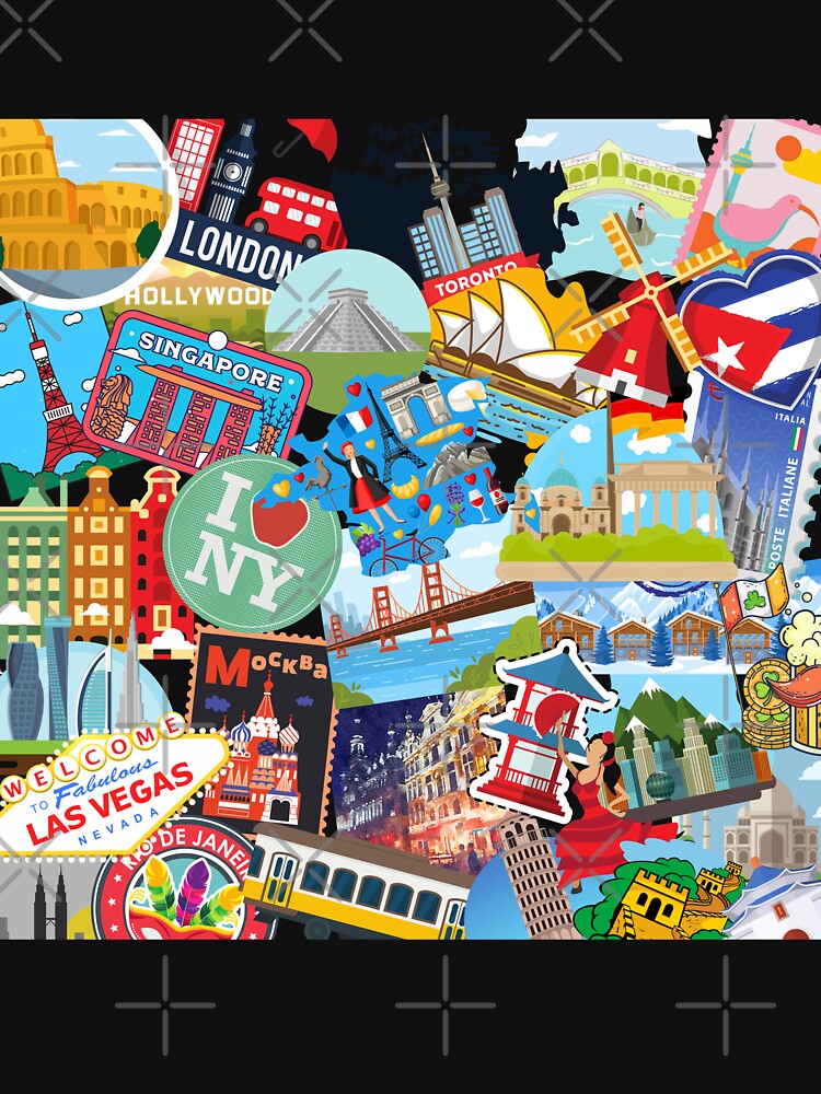 Exploring The World by LuMarks T-Shirts, Hoodie, Sweatshirt | BlankRebels.com (Image 3)