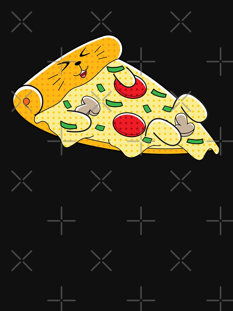 Yummy Kawaii Cat Pizza T-Shirts, Hoodie, Sweatshirt