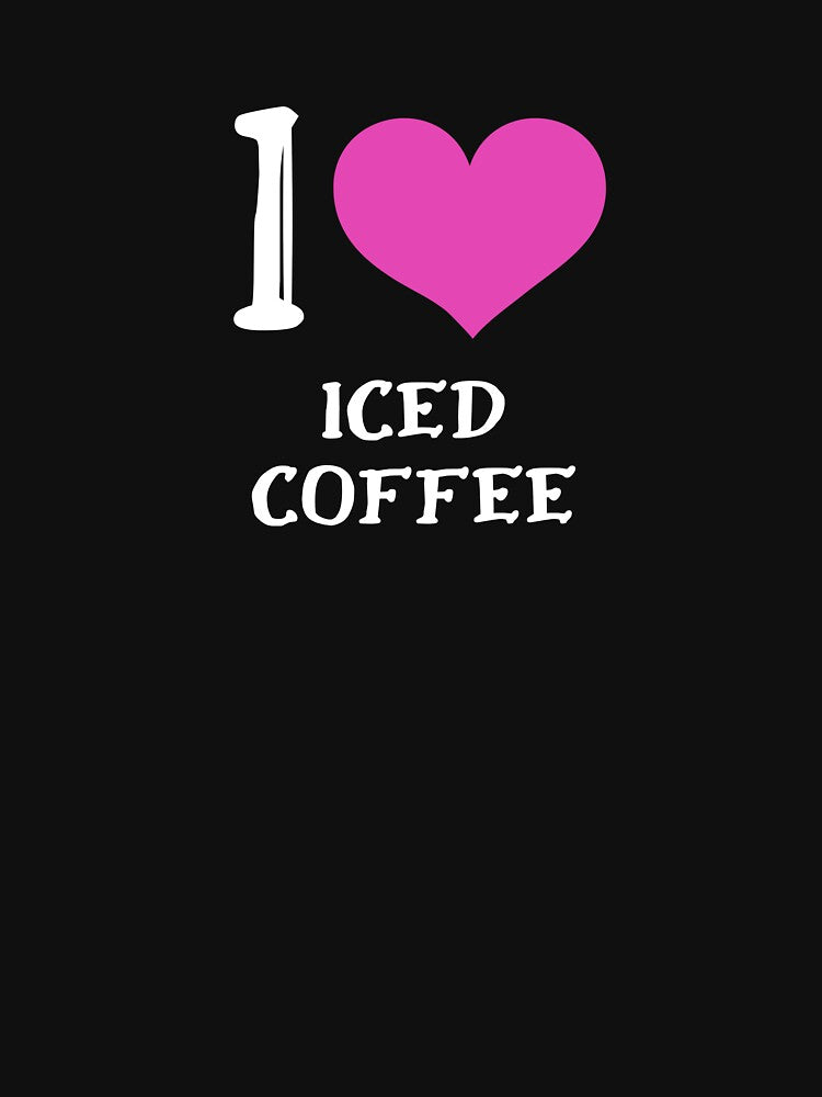 I Love Iced Coffee T-shirt, Hoodies and more by Kaylews_Designs Sweatshirt | BlankRebels.com (Image 3)