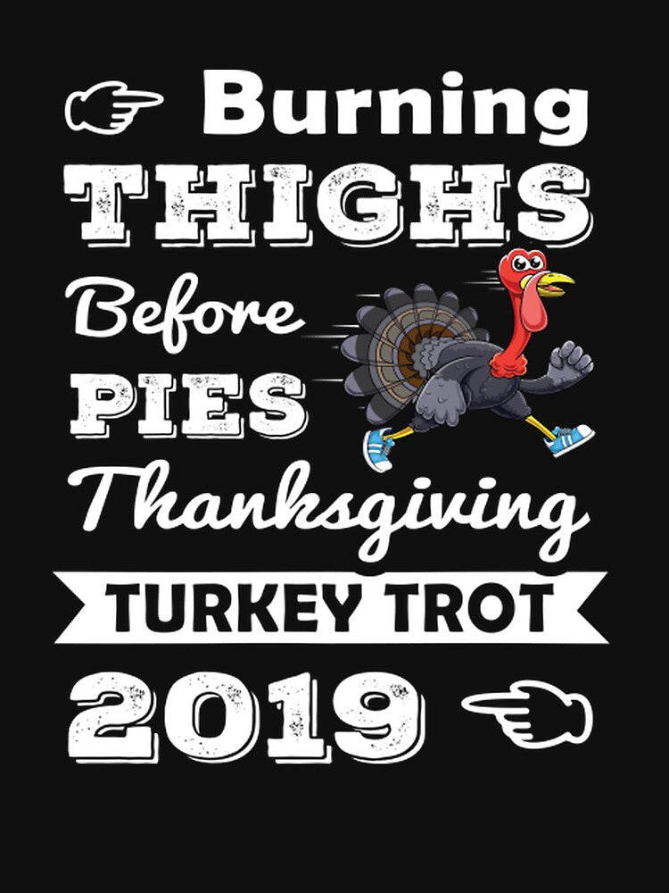 Turkey trot Thanksgiving day funny costume jogging race by Dorothy Dempsey T-Shirts, Hoodie, Sweatshirt (Image 3)