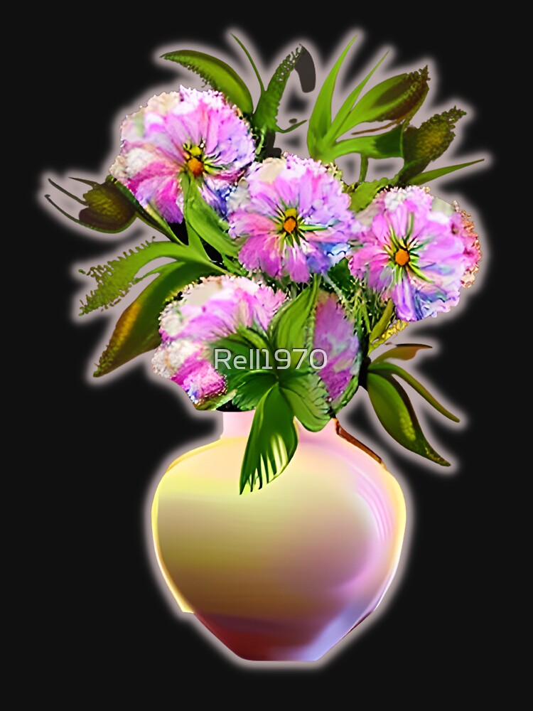 Exotic Floral Design by Rell1970 T-Shirts, Hoodie, Sweatshirt | BlankRebels.com (Image 3)