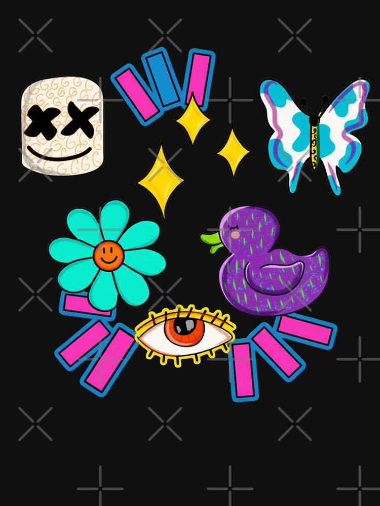Kawaii Doodles Sticker Pack by anandsiva2703 T-Shirts, Hoodie, Sweatshirt | BlankRebels.com (Image 3)