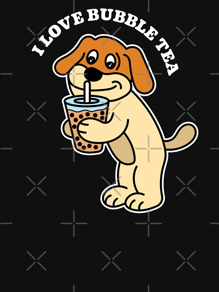 Dog Drinking Bubble Tea by define design T-Shirts, Hoodie, Sweatshirt | BlankRebels.com (Image 3)
