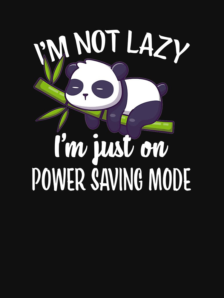 Lazy Panda On Saving Mode by whitneyiott9632