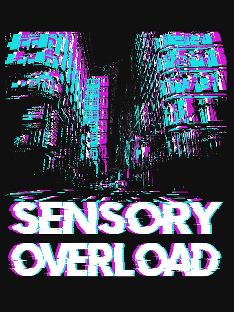 sensory overload autism design by hoiurara T-Shirts, Hoodie, Sweatshirt | BlankRebels.com (Image 3)