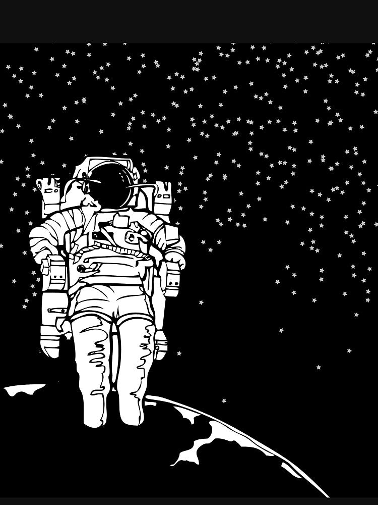 Astronaut in a Star Galaxy by Rnimje17 T-Shirts, Hoodie, Sweatshirt | BlankRebels.com (Image 3)