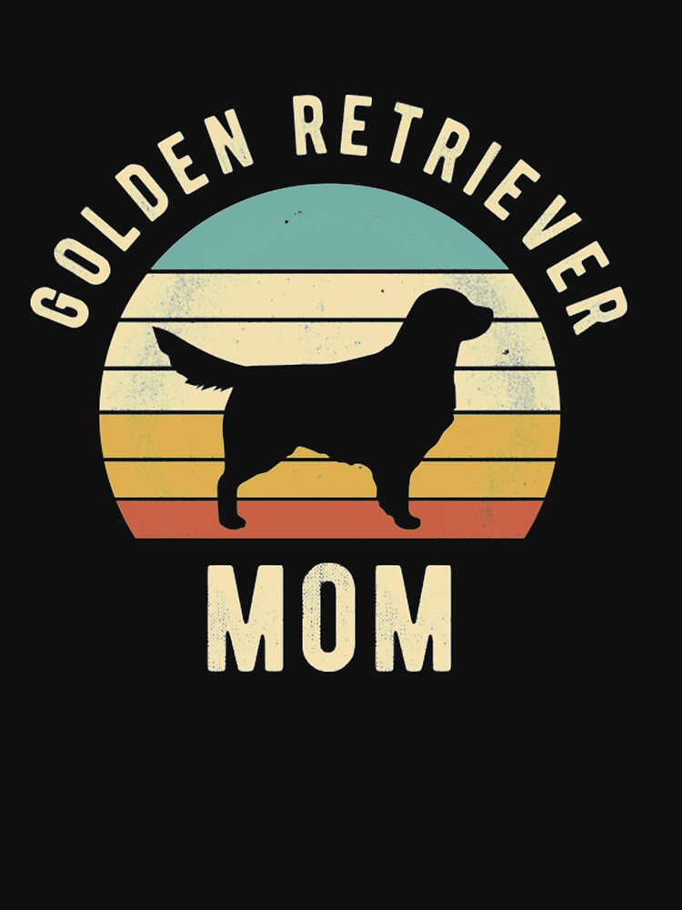 Golden Retriever Mom Retro - Cool Funny Dog Mom Gift by hoaban1998 T-Shirts, Hoodie, Sweatshirt | BlankRebels.com (Image 3)