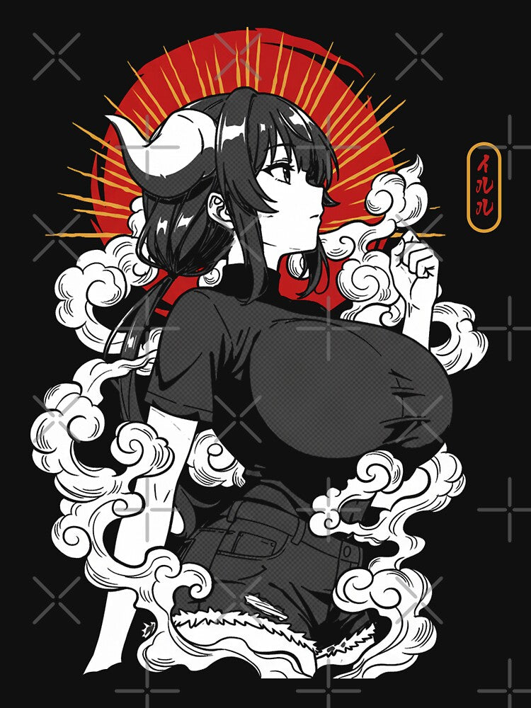 Ilulu Japanese Style by MadShroomPrints