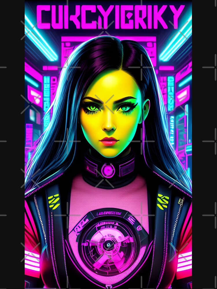 Cyberpunk Girl by CyberArtWorld