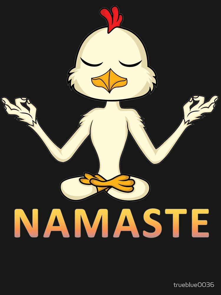 Namaste Yoga Peace and Love Design by trueblue0036 T-Shirts, Hoodie, Sweatshirt | BlankRebels.com (Image 2)