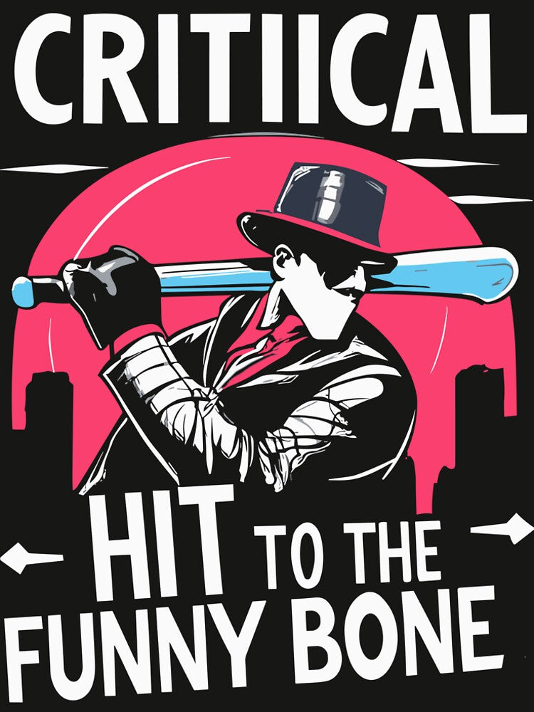 Critical Hit to the Funny Bone - Role-Playing Games - Video Games by InkCraftHouse T-Shirts, Hoodie, Sweatshirt (Image 2)