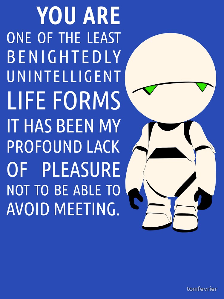 Marvin intelligence by tomfevrier T-Shirts, Hoodie, Sweatshirt | BlankRebels.com (Image 3)