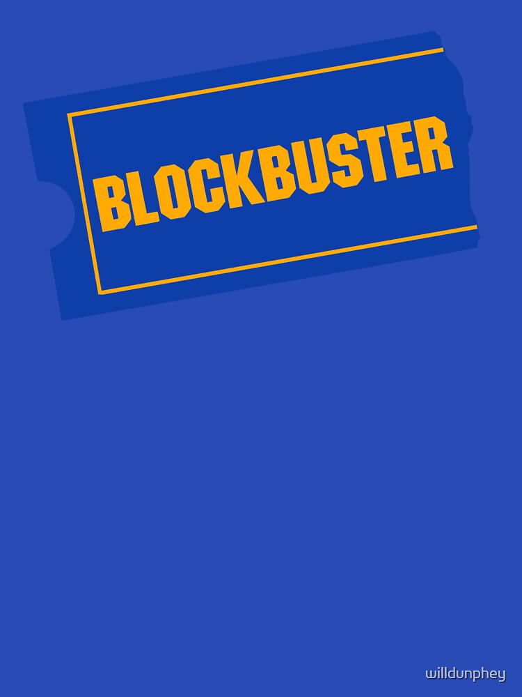 Blockbuster Retro Logo by willdunphey T-Shirts, Hoodie, Sweatshirt | BlankRebels.com (Image 3)