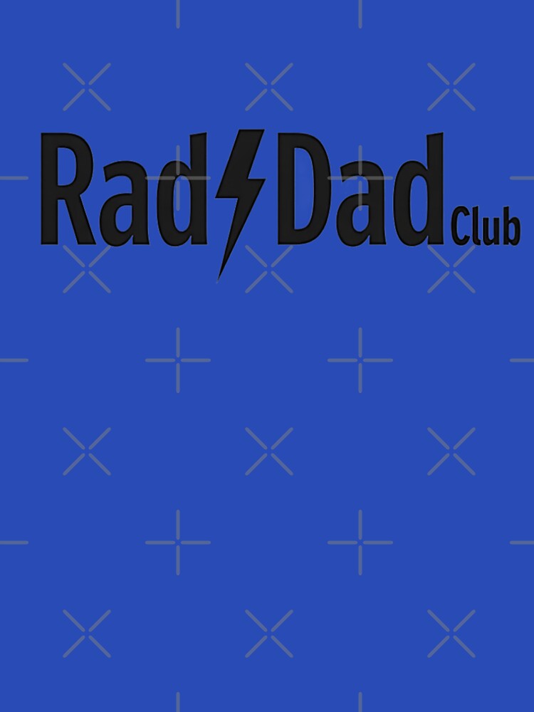 Rad Dad Club Lightning Logo -- Dad Gift by Total Tee Design Hoodie, Sweatshirt | BlankRebels.com (Image 3)
