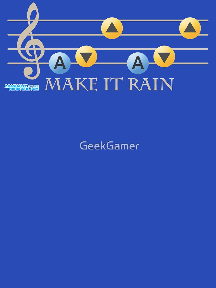Make It Rain by GeekGamer T-Shirts, Hoodie, Sweatshirt | BlankRebels.com (Image 3)