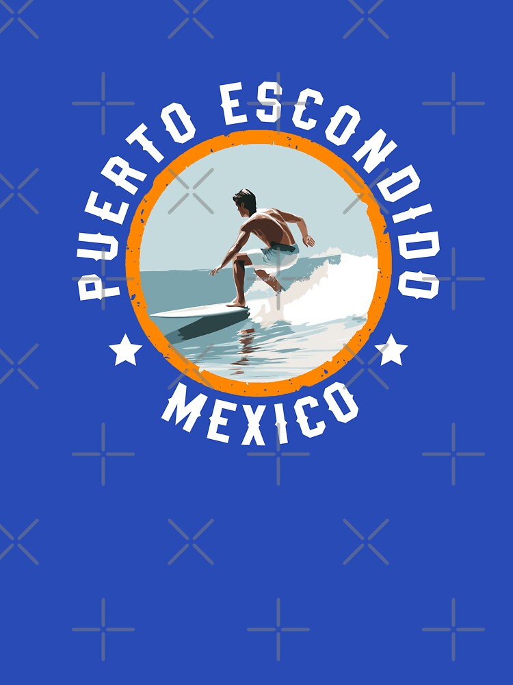 Puerto Escondido - Mexico (with White Lettering) by VelvetRoom T-Shirts, Hoodie, Sweatshirt | BlankRebels.com (Image 3)