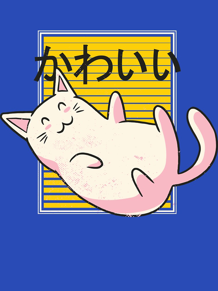 KAWAII CAT ASIAN ANIME MANGA T-SHIRT SWEATER HOODIE CREWNECK GESCHENK GEBURTSTAG by Timcito Sweatshirt (Image 3)