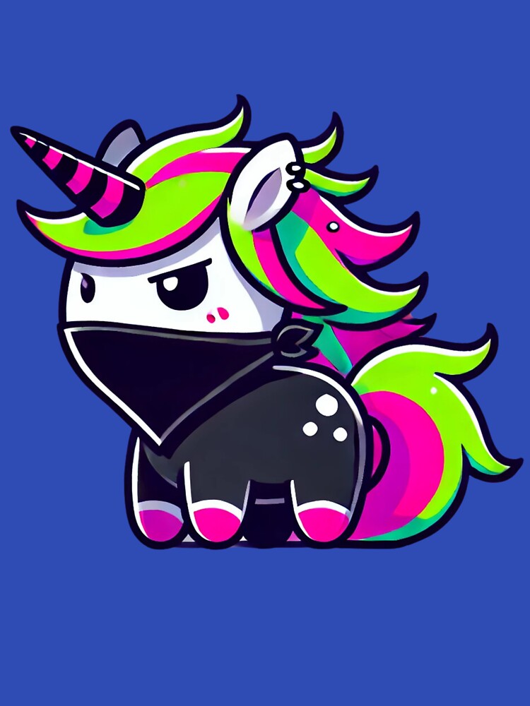 "Rebel Rider" - The Bandit Unicorn by 3DAF T-Shirts, Hoodie, Sweatshirt | BlankRebels.com (Image 3)