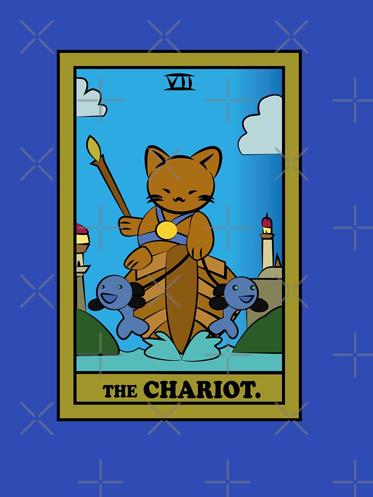 TAROT CARDS | THE CHARIOT. | CAT by FalconLifeStore T-Shirts, Hoodie, Sweatshirt | BlankRebels.com (Image 3)