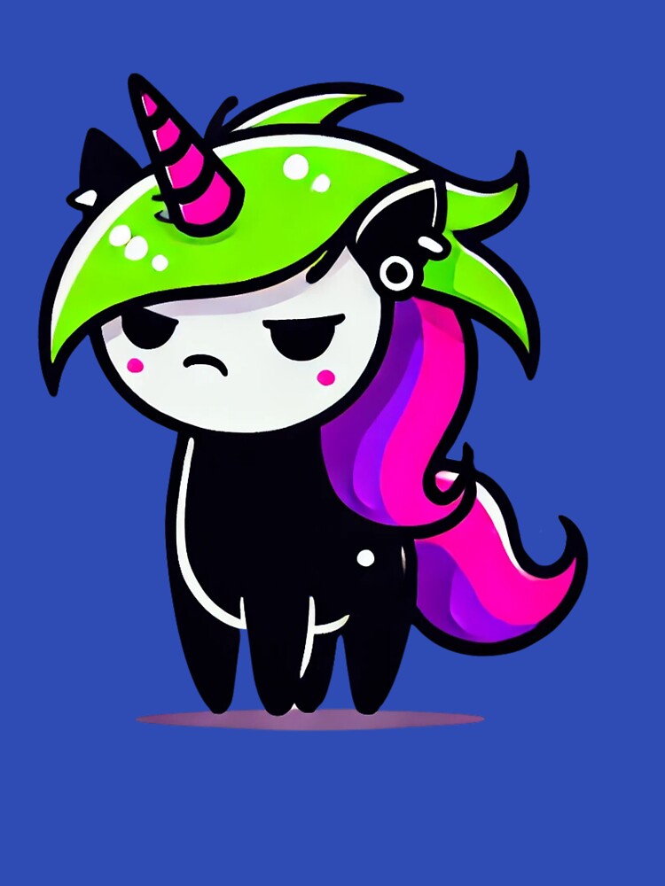 "Smug Unicorn" The Alt Unicorn by 3DAF T-Shirts, Hoodie, Sweatshirt | BlankRebels.com (Image 3)
