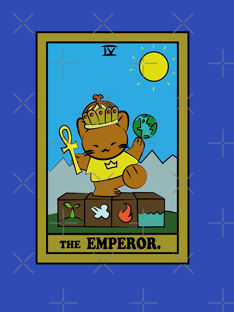 TAROT CARDS | THE EMPEROR. | CAT by FalconLifeStore T-Shirts, Hoodie, Sweatshirt | BlankRebels.com (Image 3)