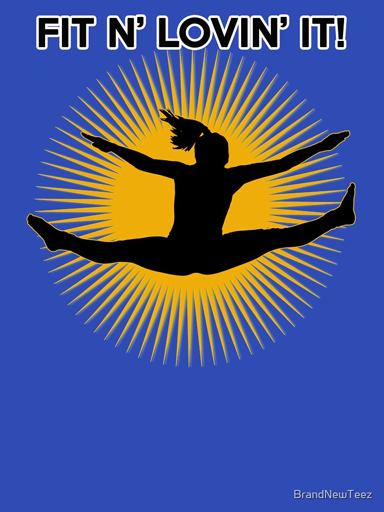 EXERCISE SHIRTS FOR WOMEN! AEROBIC FITNESS T-SHIRT by BrandNewTeez Hoodie, Sweatshirt | BlankRebels.com (Image 3)