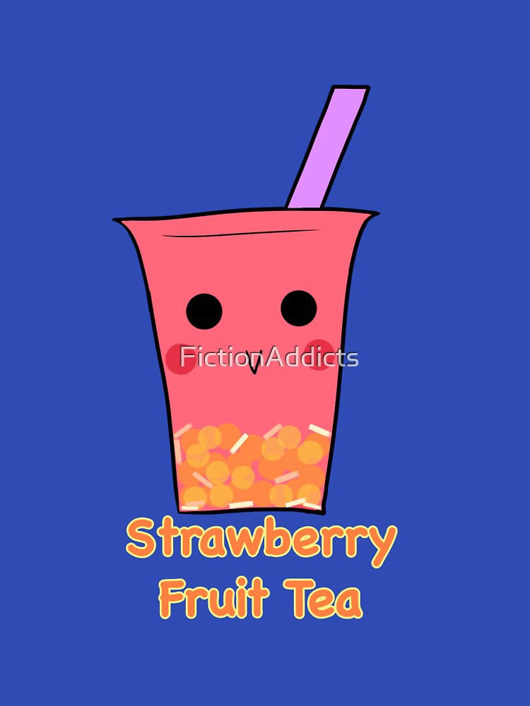 Strawberry Fruit Tea by FictionAddicts T-Shirts, Hoodie, Sweatshirt | BlankRebels.com (Image 3)