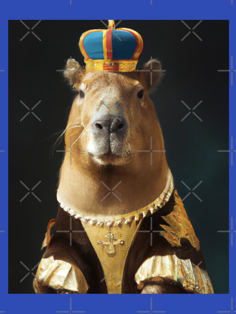 Capybara Crown by CaseOfDesign T-Shirts, Hoodie, Sweatshirt | BlankRebels.com (Image 3)