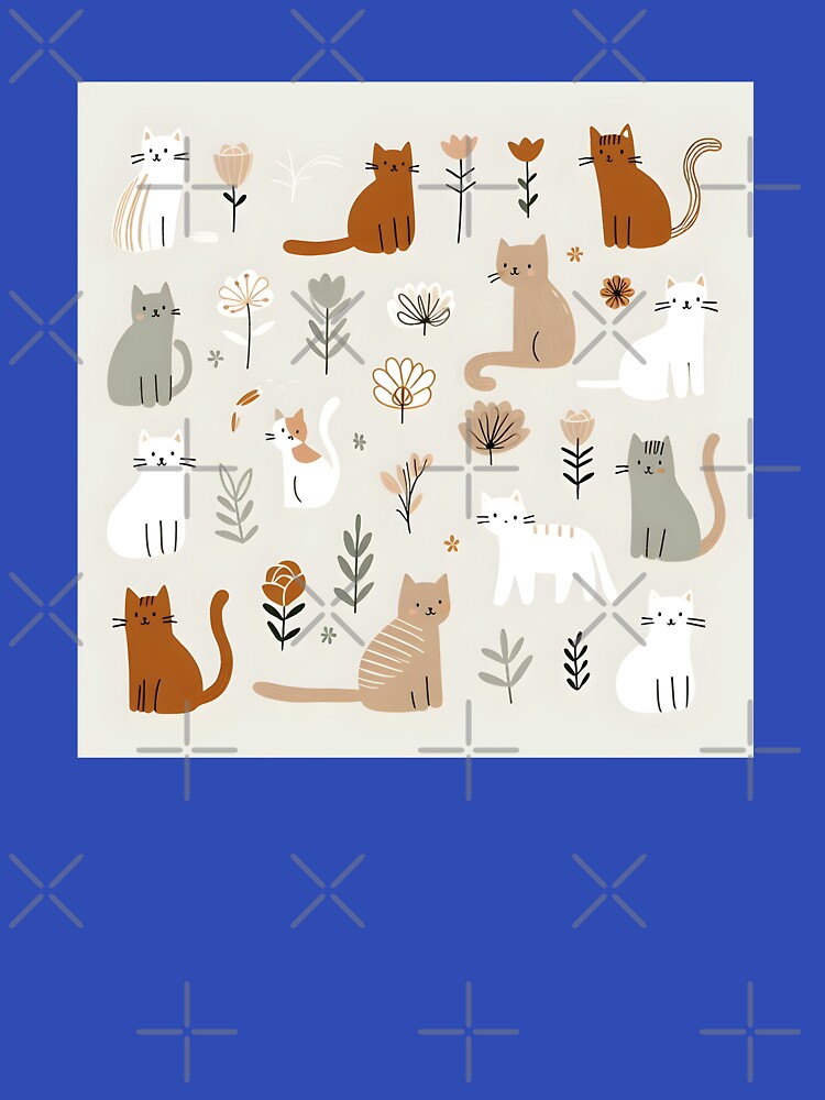 Whisker Blooms by Susacha T-Shirts, Hoodie, Sweatshirt | BlankRebels.com (Image 3)