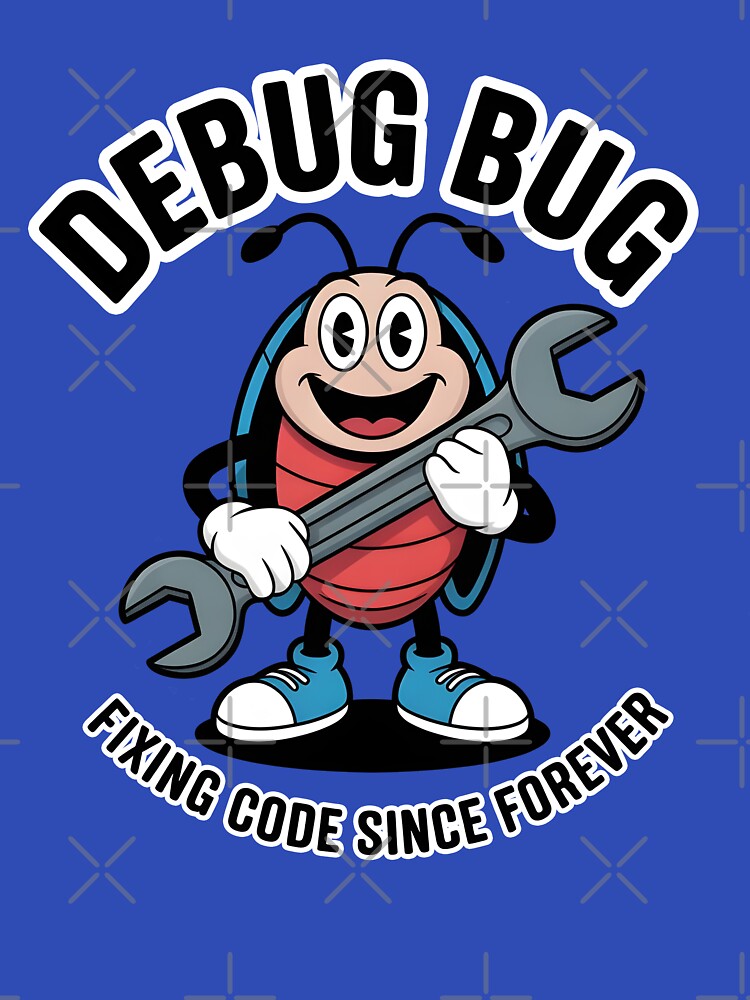 Programmer Life Coding Humor - Debugging Bug by Walter-Jrr T-Shirts, Hoodie, Sweatshirt | BlankRebels.com (Image 3)