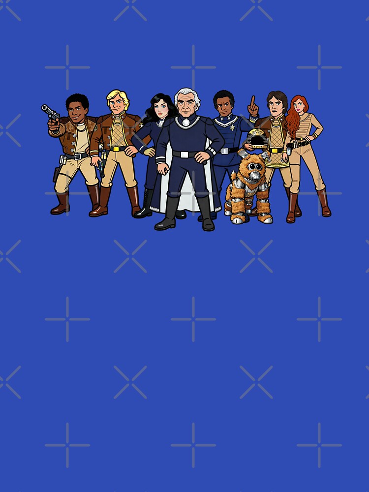 Galactica's Cutest Fleet: The Viper Pilot Squad - The Crew by CleverCulture T-Shirts, Hoodie, Sweatshirt (Image 3)