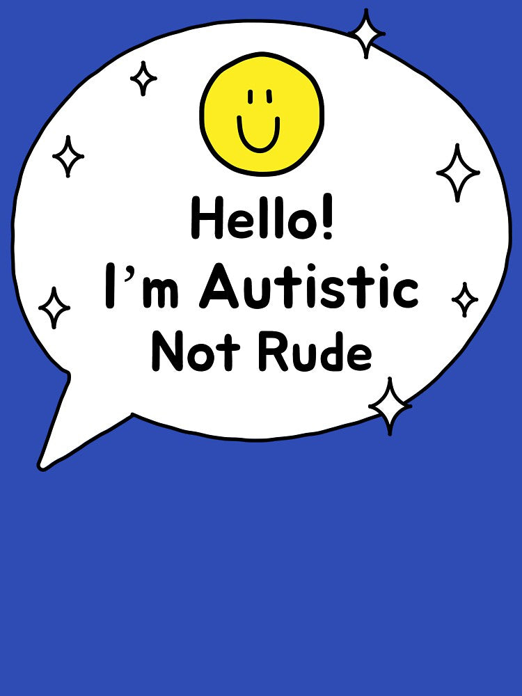 I'm Autistic Not Rude by manishfzr1995 T-Shirts, Hoodie, Sweatshirt | BlankRebels.com (Image 3)