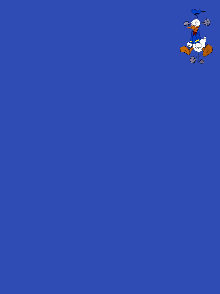 Donald Duck - Blue background by Art-by-Lark