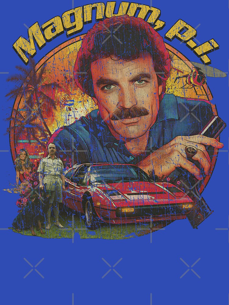 Magnum, P.I. 1980 by AstroZombie6669 T-Shirts, Hoodie, Sweatshirt | BlankRebels.com (Image 3)
