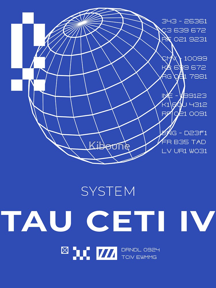 Tau Ceti by Kiboune T-Shirts, Hoodie, Sweatshirt | BlankRebels.com (Image 3)