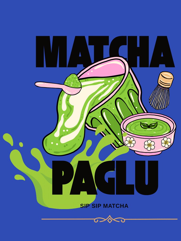 Matcha Paglu tee by Mohtarma Designs Hoodie, Sweatshirt | BlankRebels.com (Image 3)
