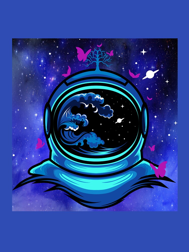 Astronaut and butterflies by toastygoat T-Shirts, Hoodie, Sweatshirt | BlankRebels.com (Image 3)