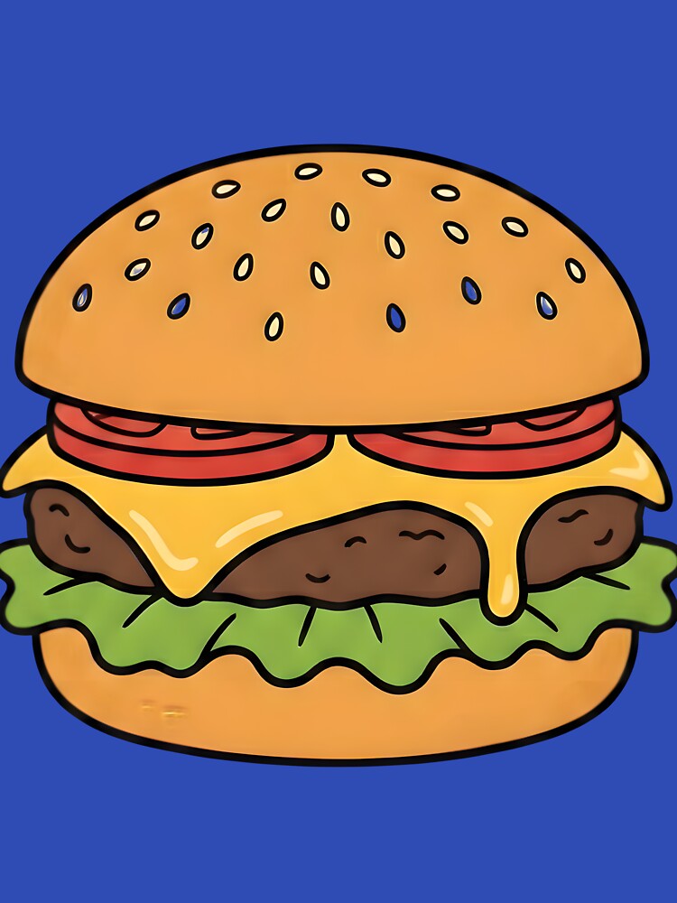 Burger for the burger lover by RobertMartinArt T-Shirts, Hoodie, Sweatshirt | BlankRebels.com (Image 3)